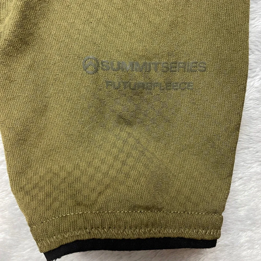 The North Face Mens Summit Series Futurefleece Pullover Size L Green Technical